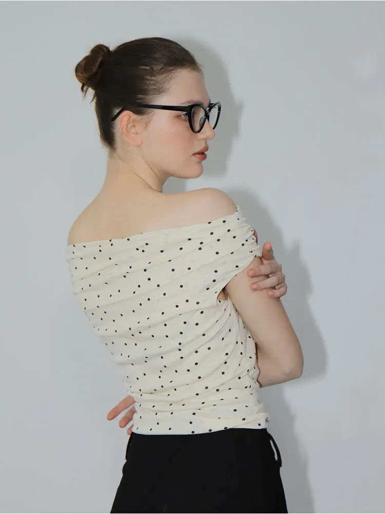 Polka Dot Off-Top