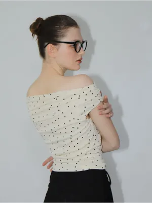 Polka Dot Off-Top