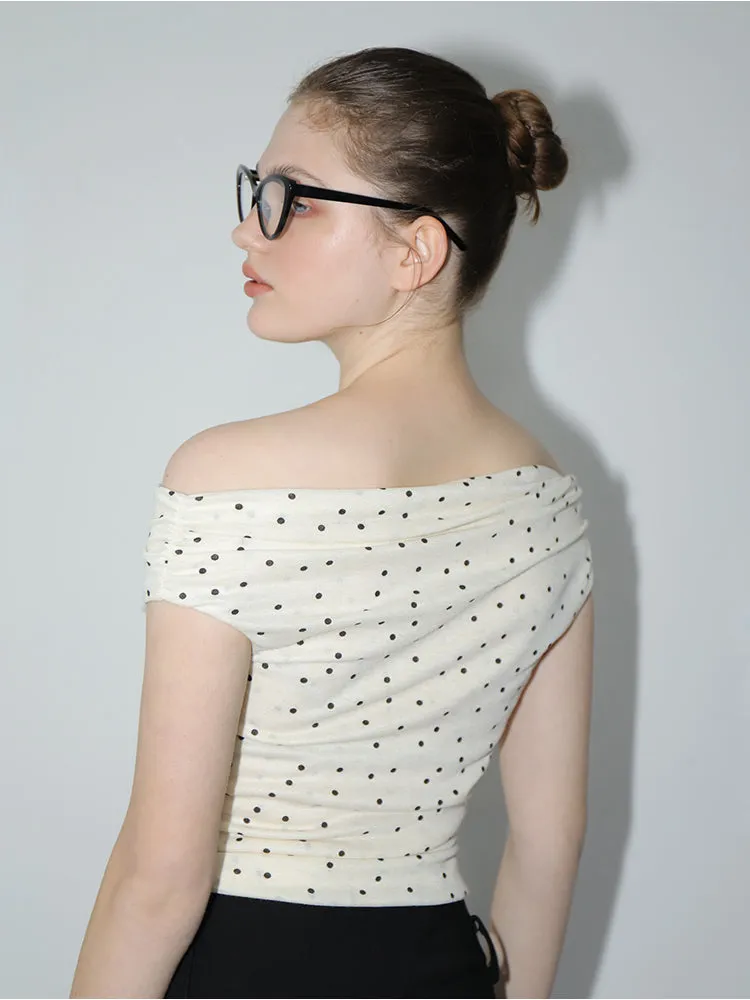 Polka Dot Off-Top