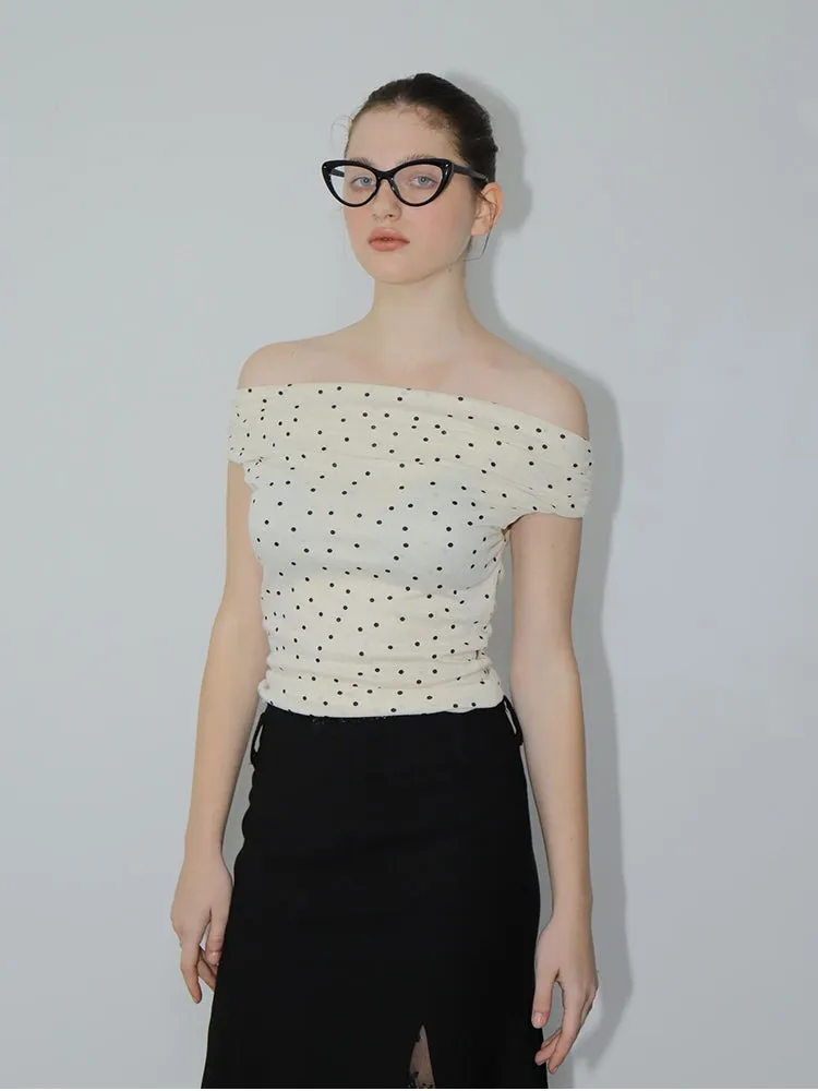 Polka Dot Off-Top