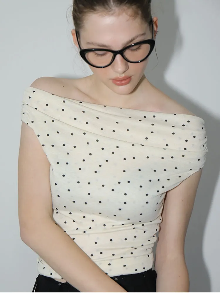 Polka Dot Off-Top
