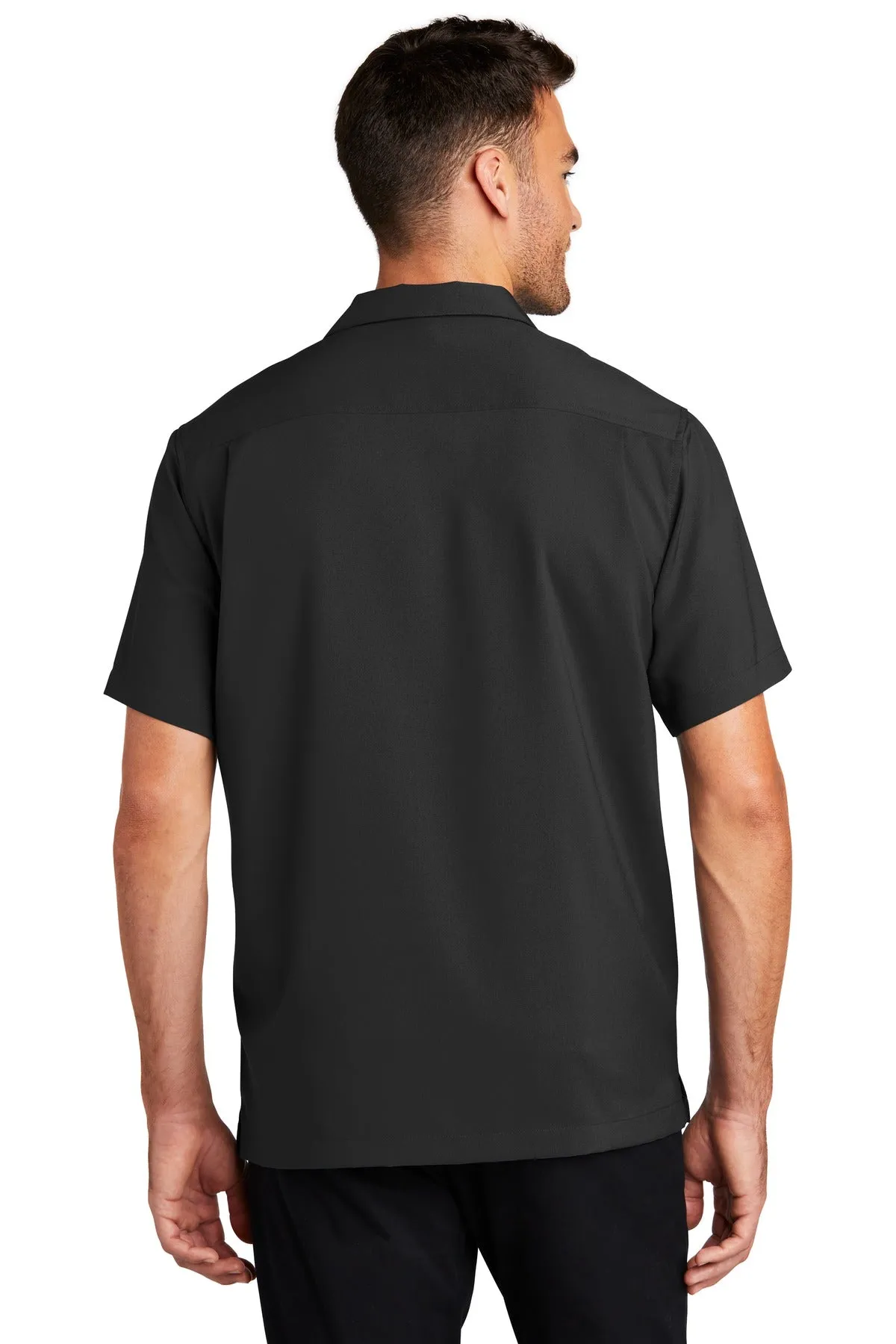 Port Authority  Short Sleeve Performance Staff Shirt W400 Black