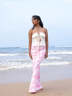 Printed Bias  Skirt