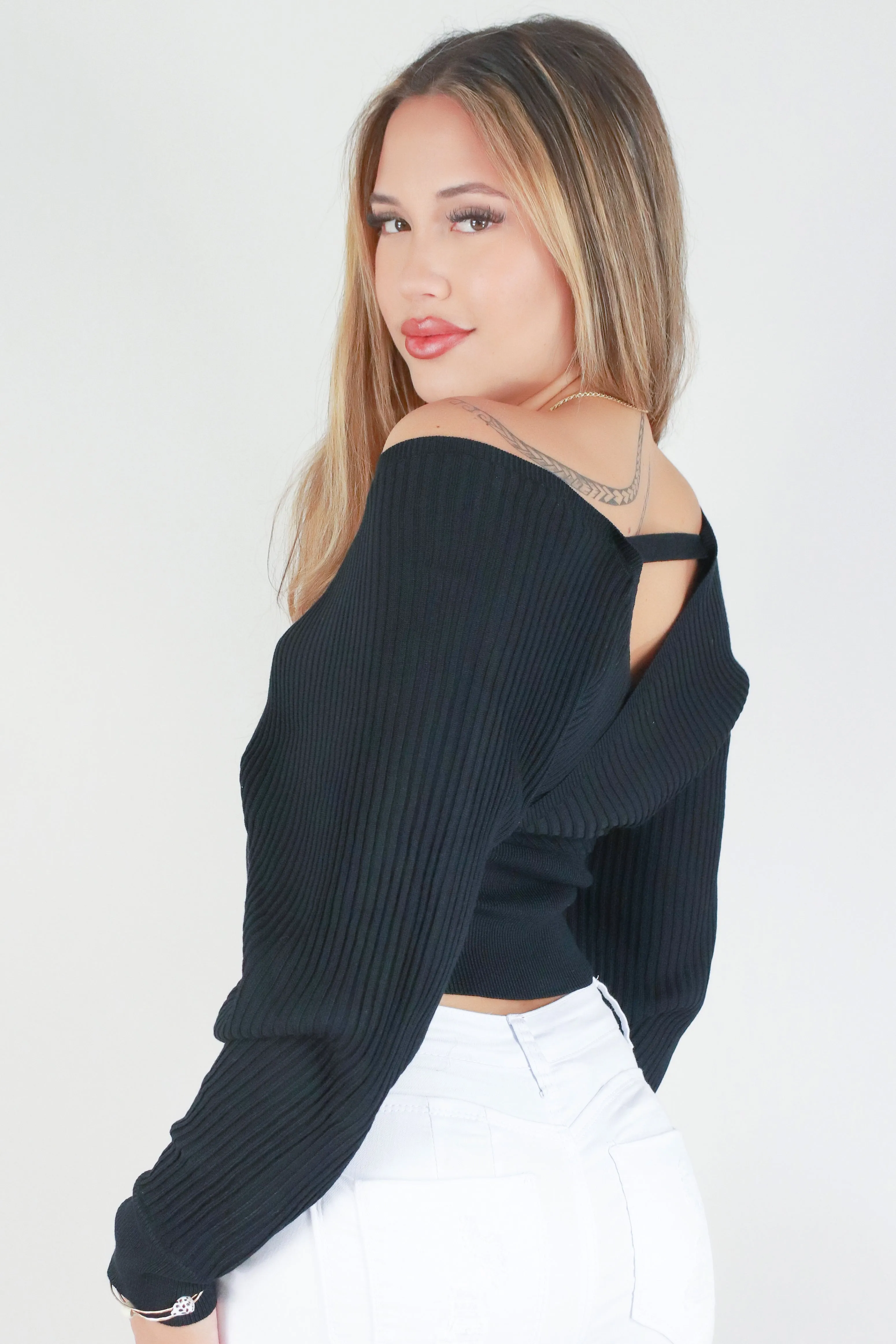 READY TO GO SWEATER