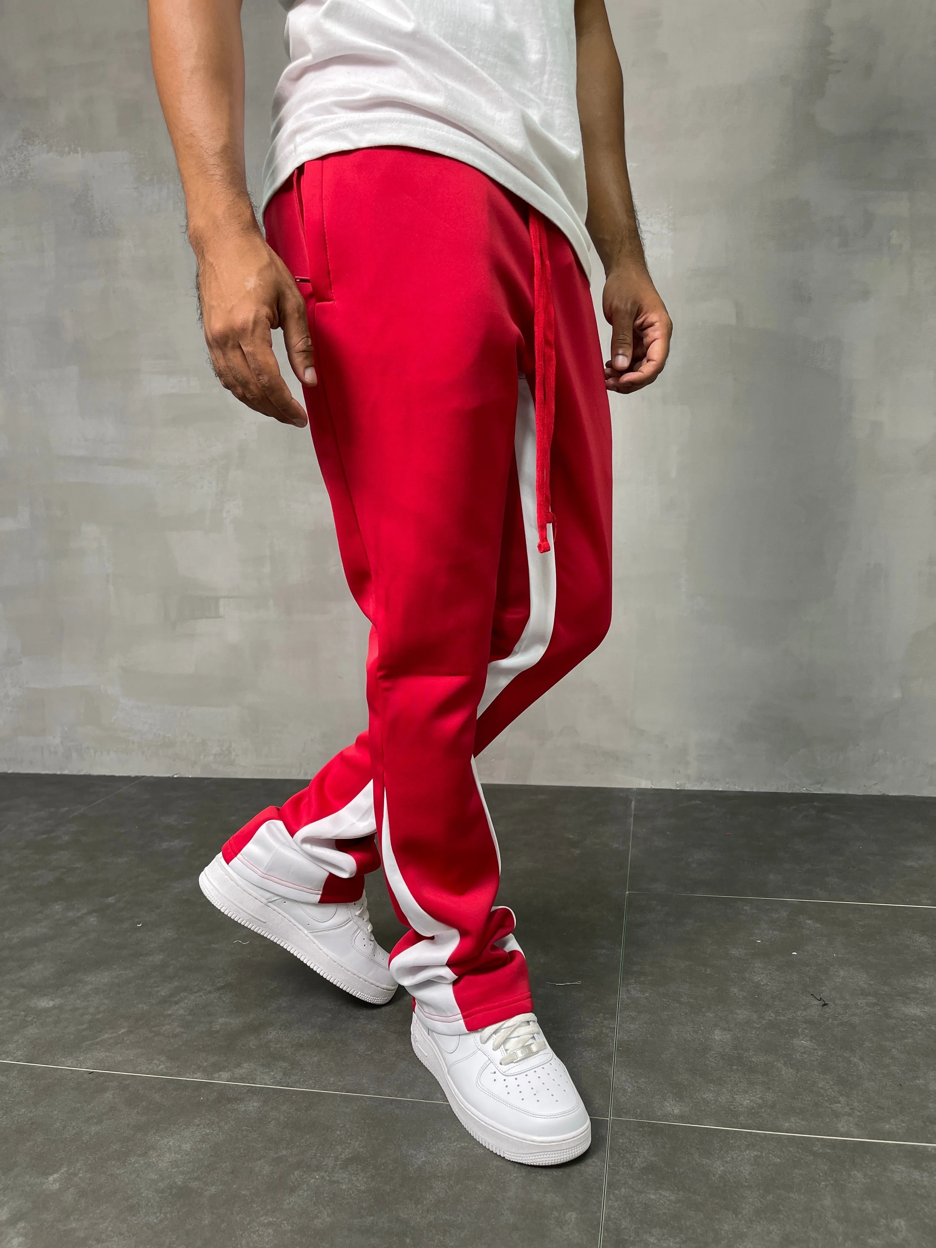 REB-100411-Stripe Stacked Track Pants