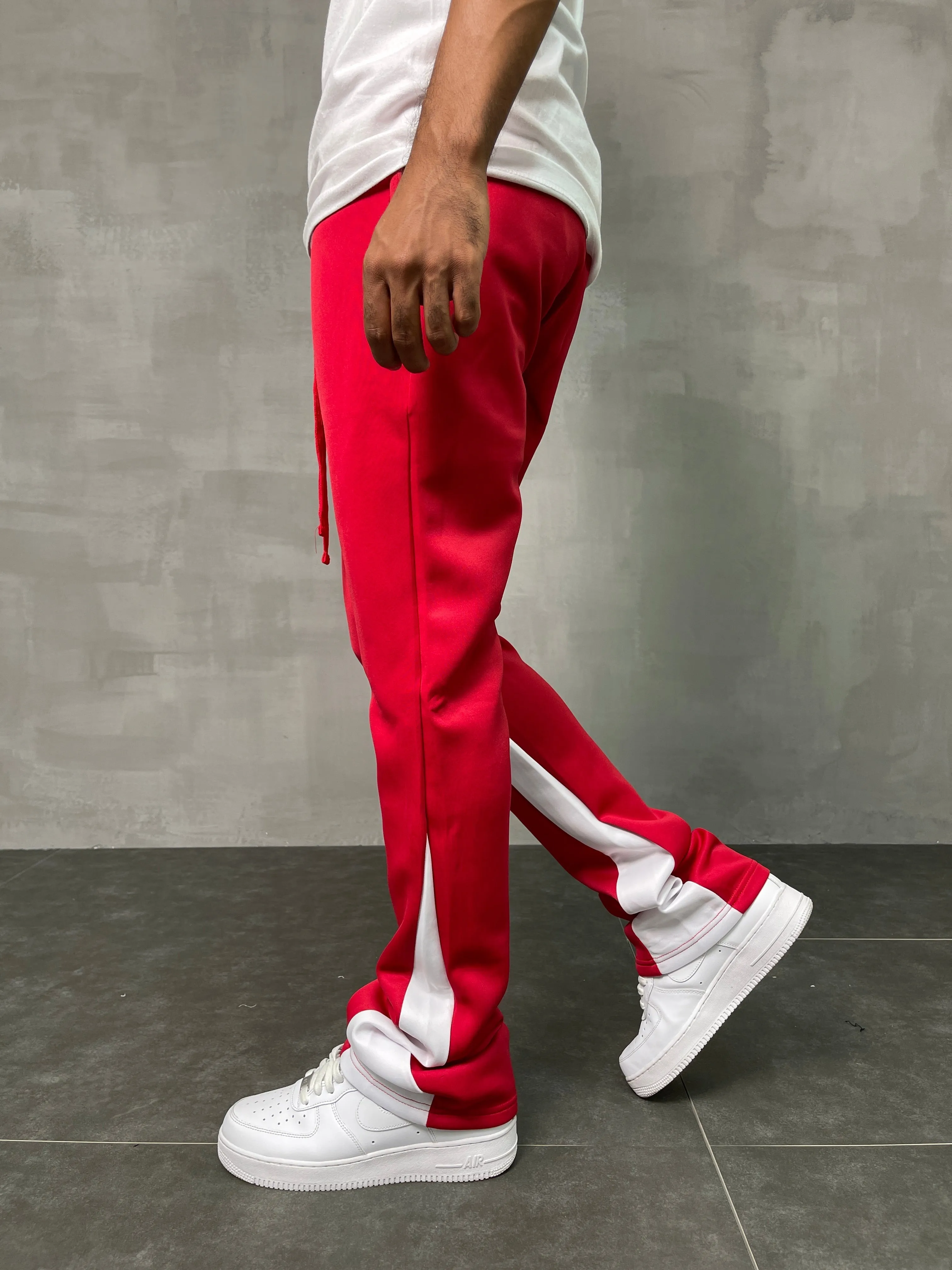 REB-100411-Stripe Stacked Track Pants