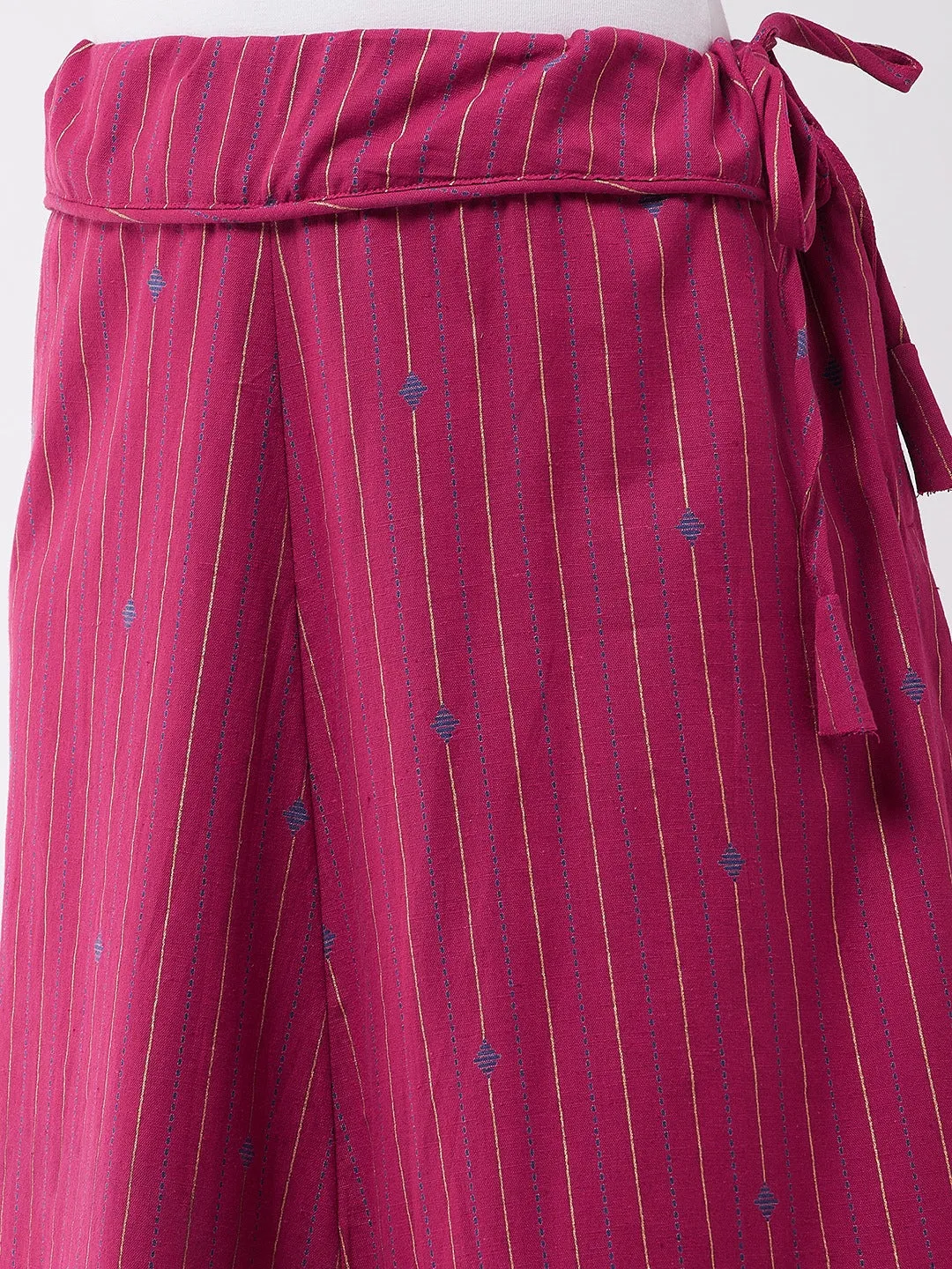 Red Stripe Skirt