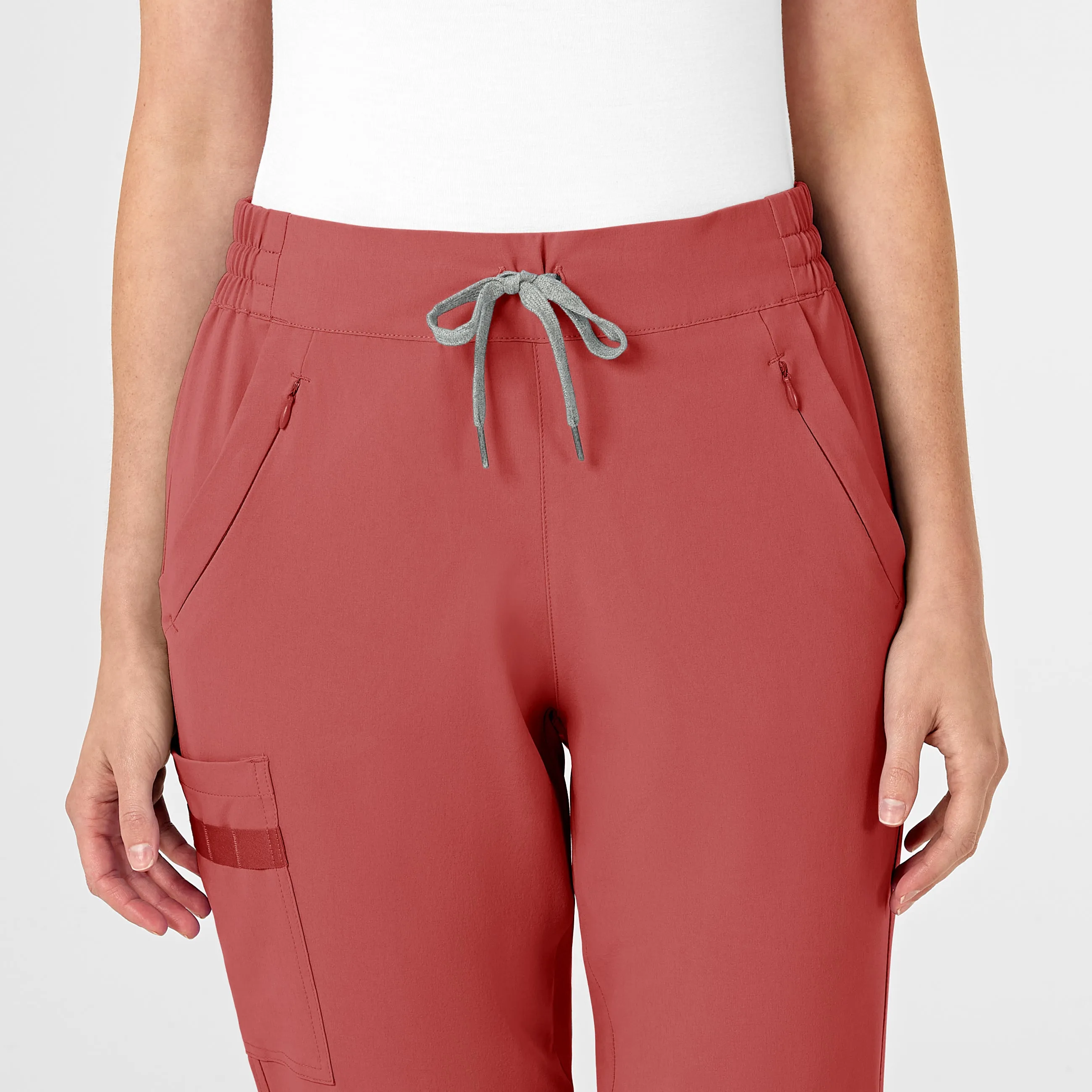 RENEW 5234 Jogger Scrub Pants Mineral Red