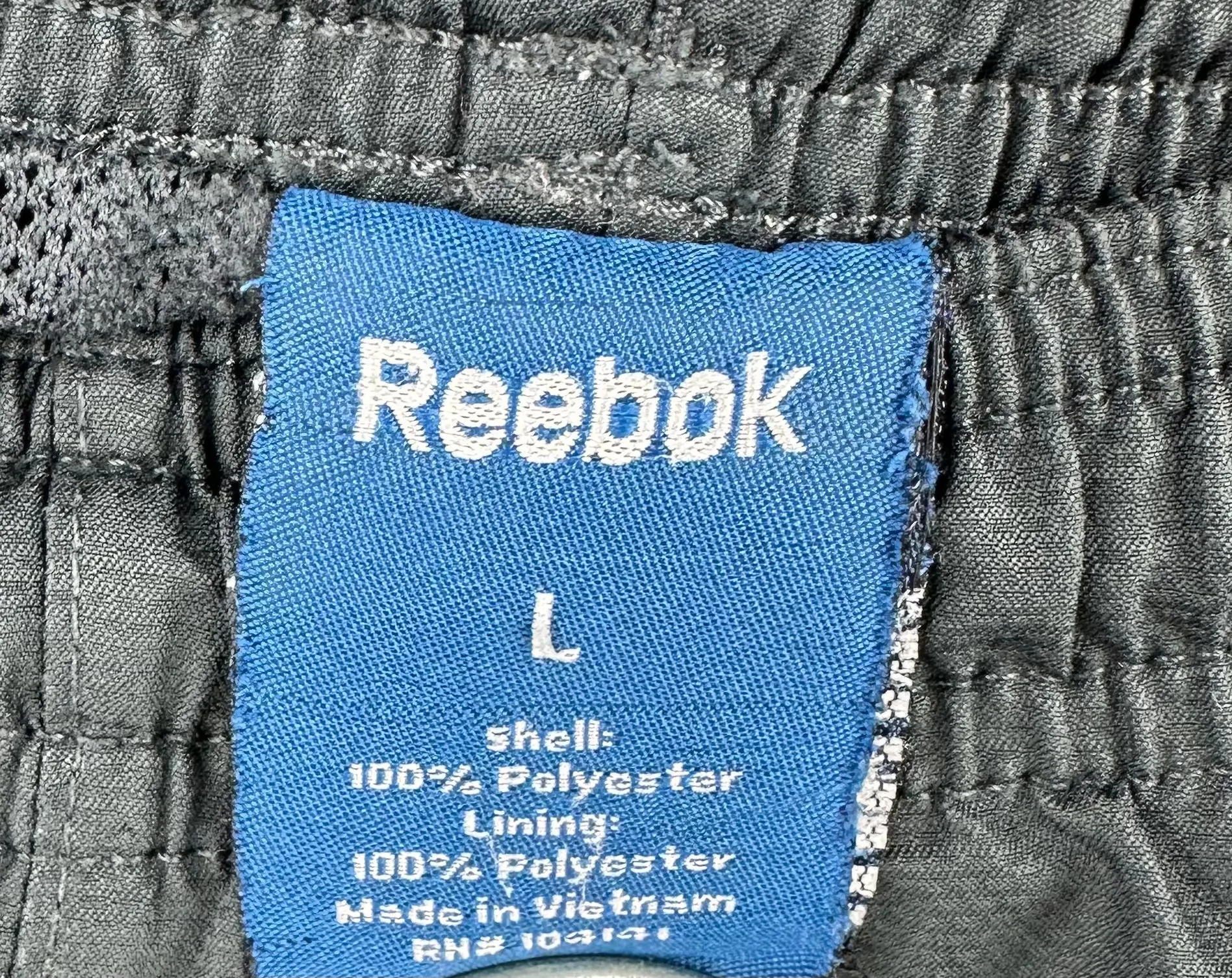 RETRO REEBOK TRACKPANTS - L
