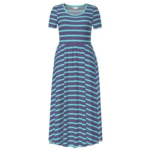 Riley - Purple Teal Stripe