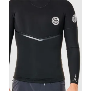Rip Curl E-Bomb 1.5mm L/SL GB Jacket - Black
