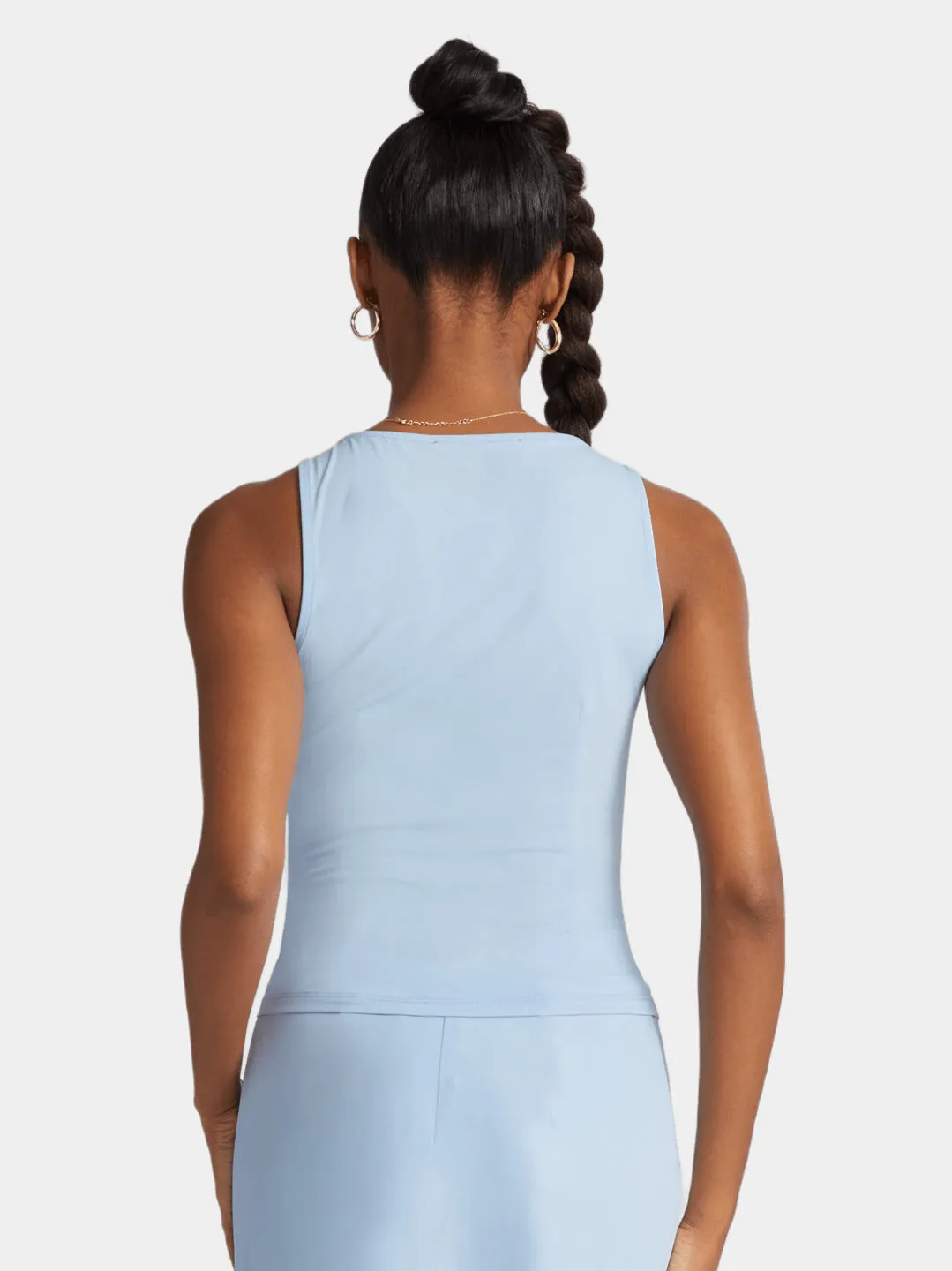 Rouched Front Top