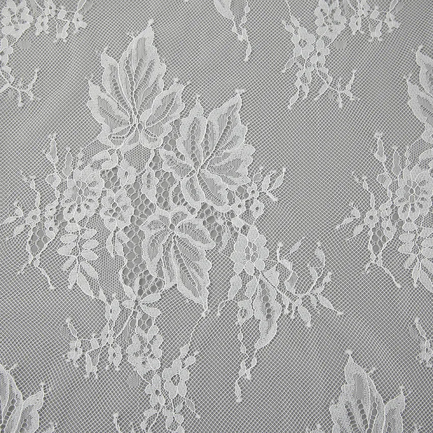 Sexy Brocade Lace See through White Jacquard Skirt