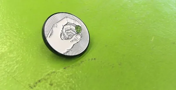SFBC Enamel Pin