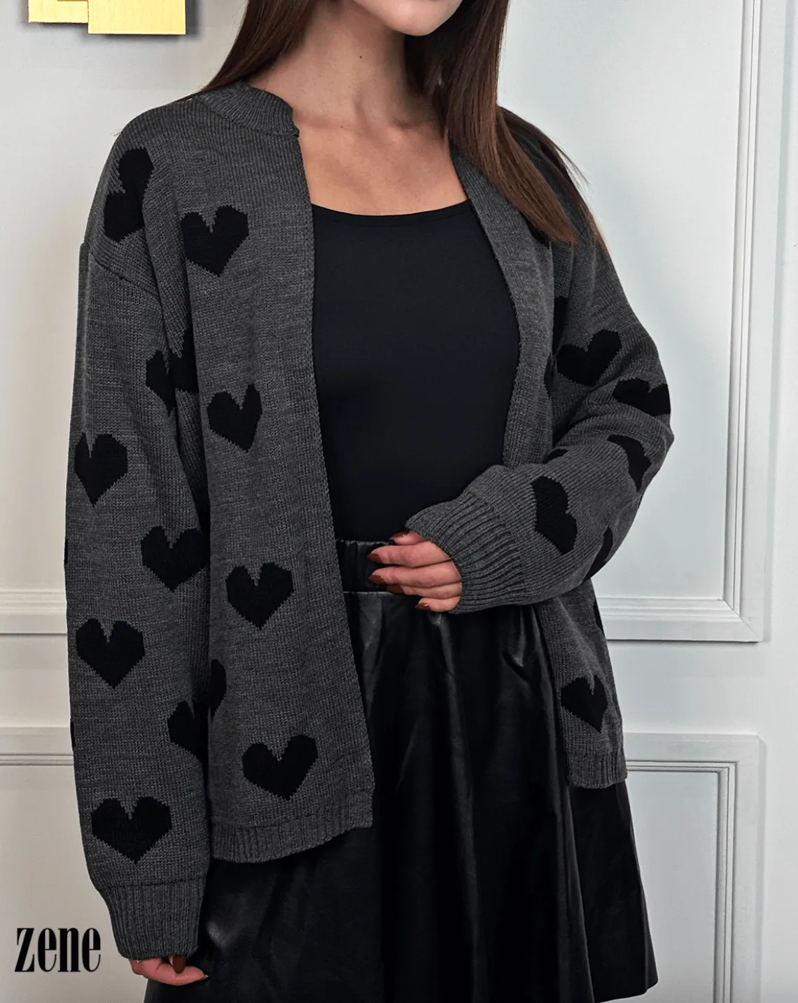 Short Heartfall Cardigan