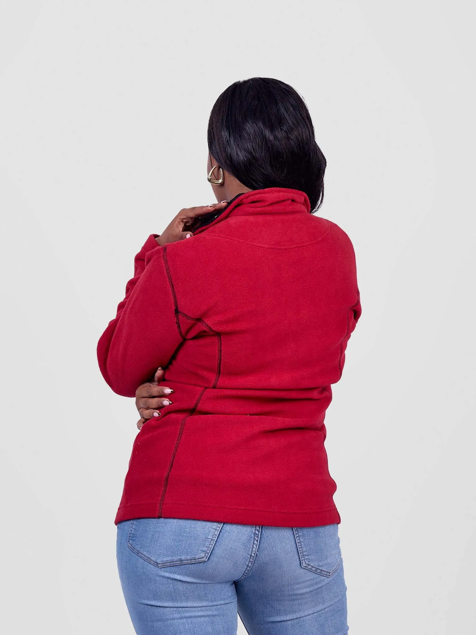 Single Polar Ladies Cut Long Sleeve Jacket