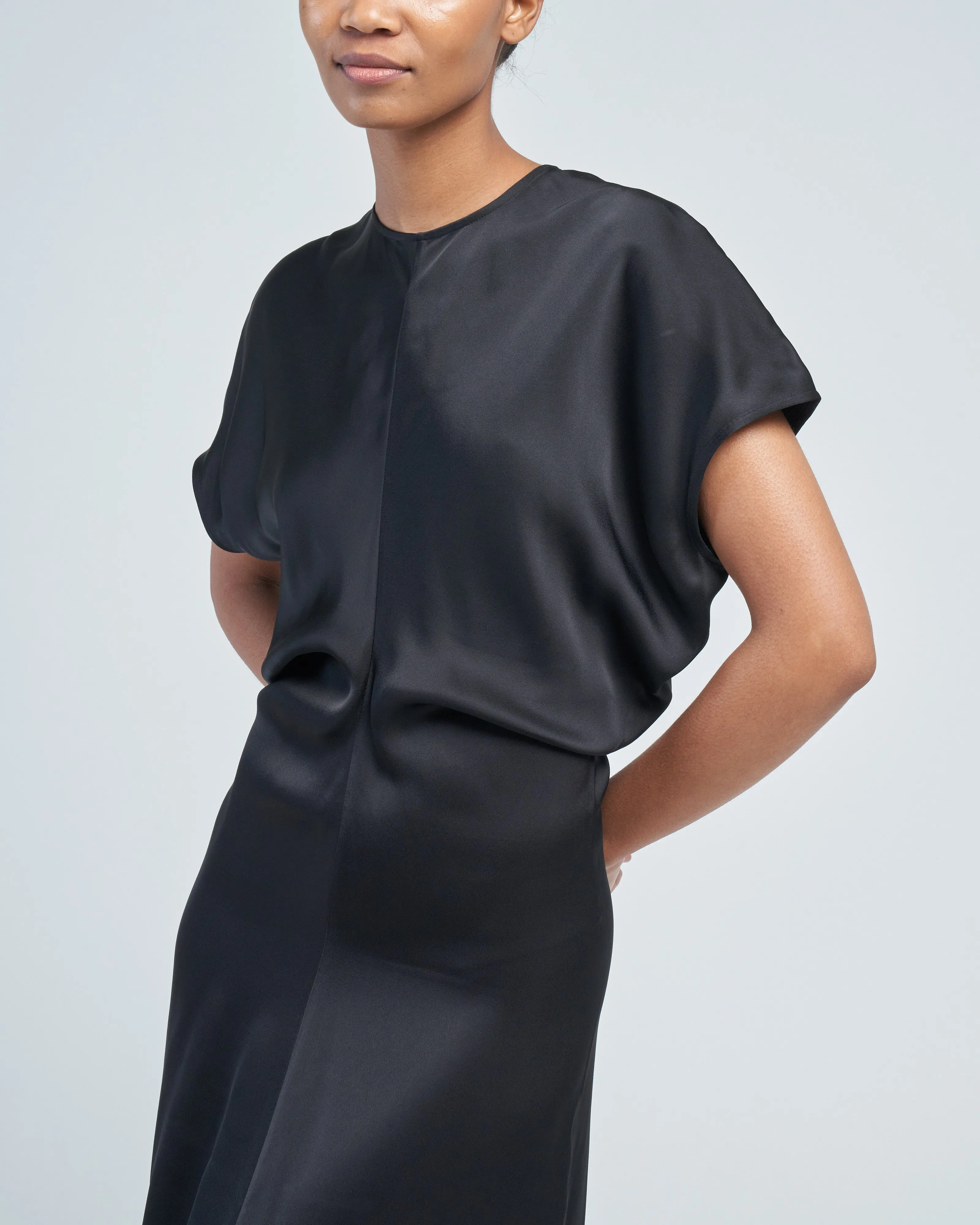 slouch waist dress