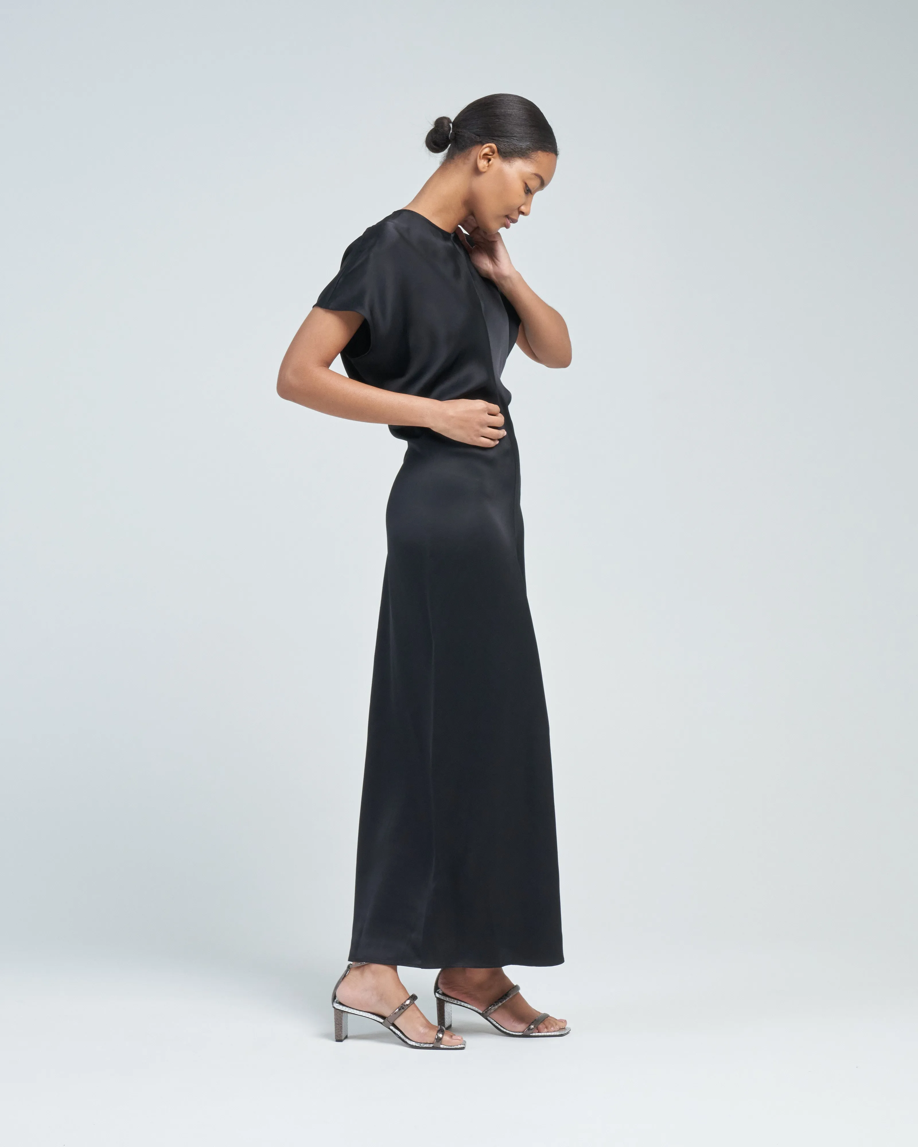 slouch waist dress
