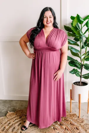 Smocked Maxi Dress In Dreamy Fandango