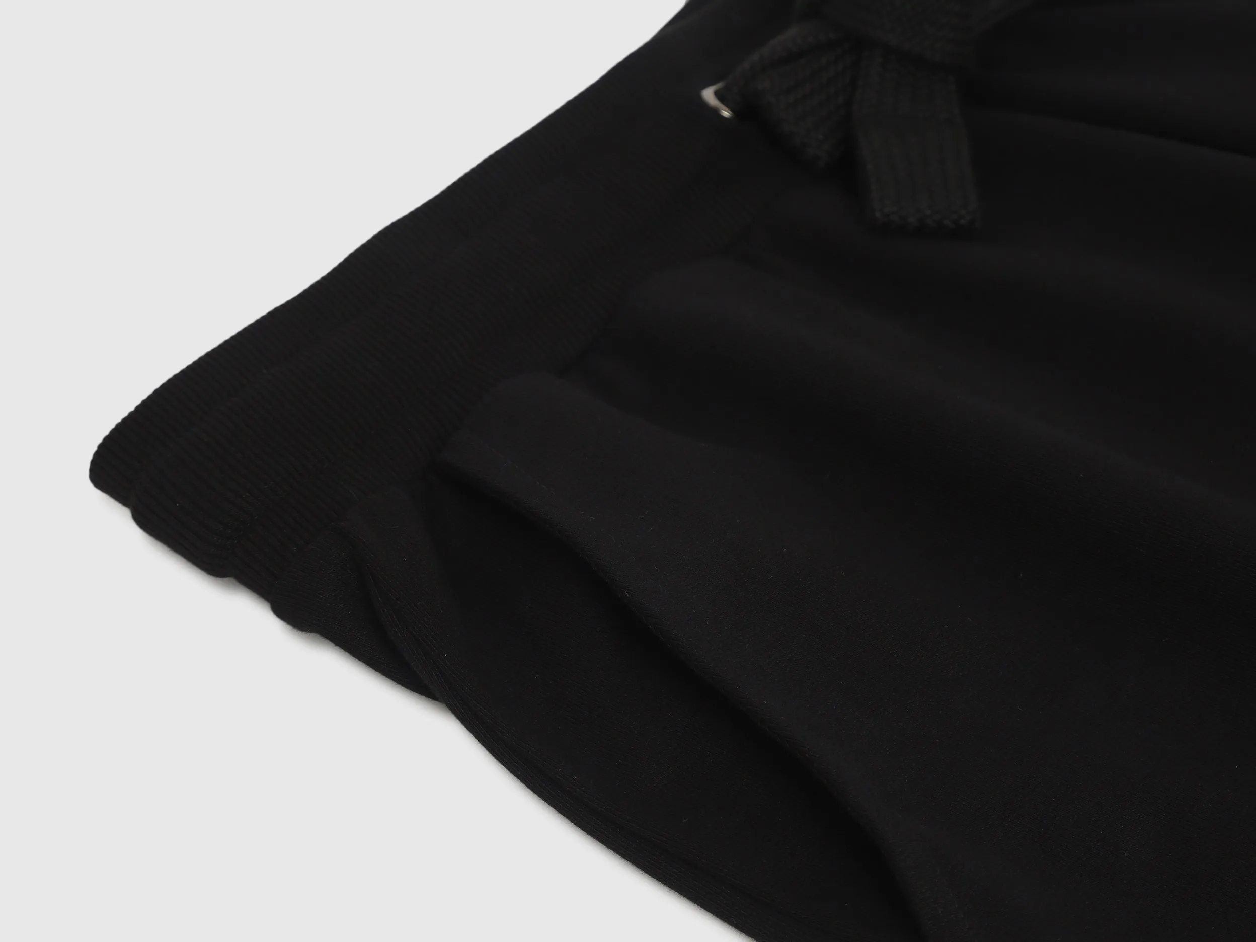 Solid Baggy Fit Track Pants