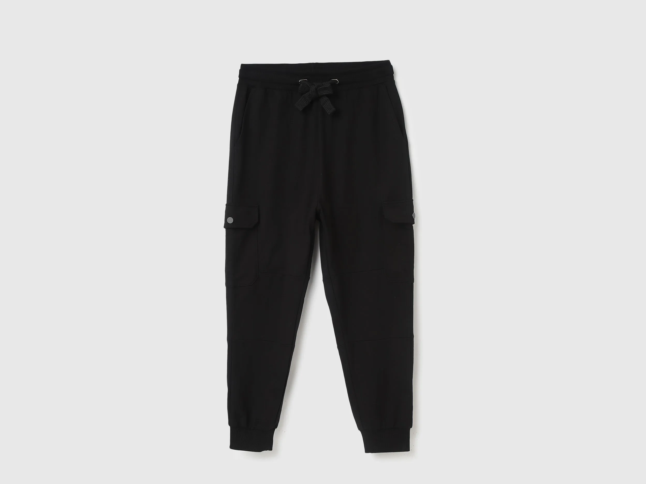 Solid Baggy Fit Track Pants