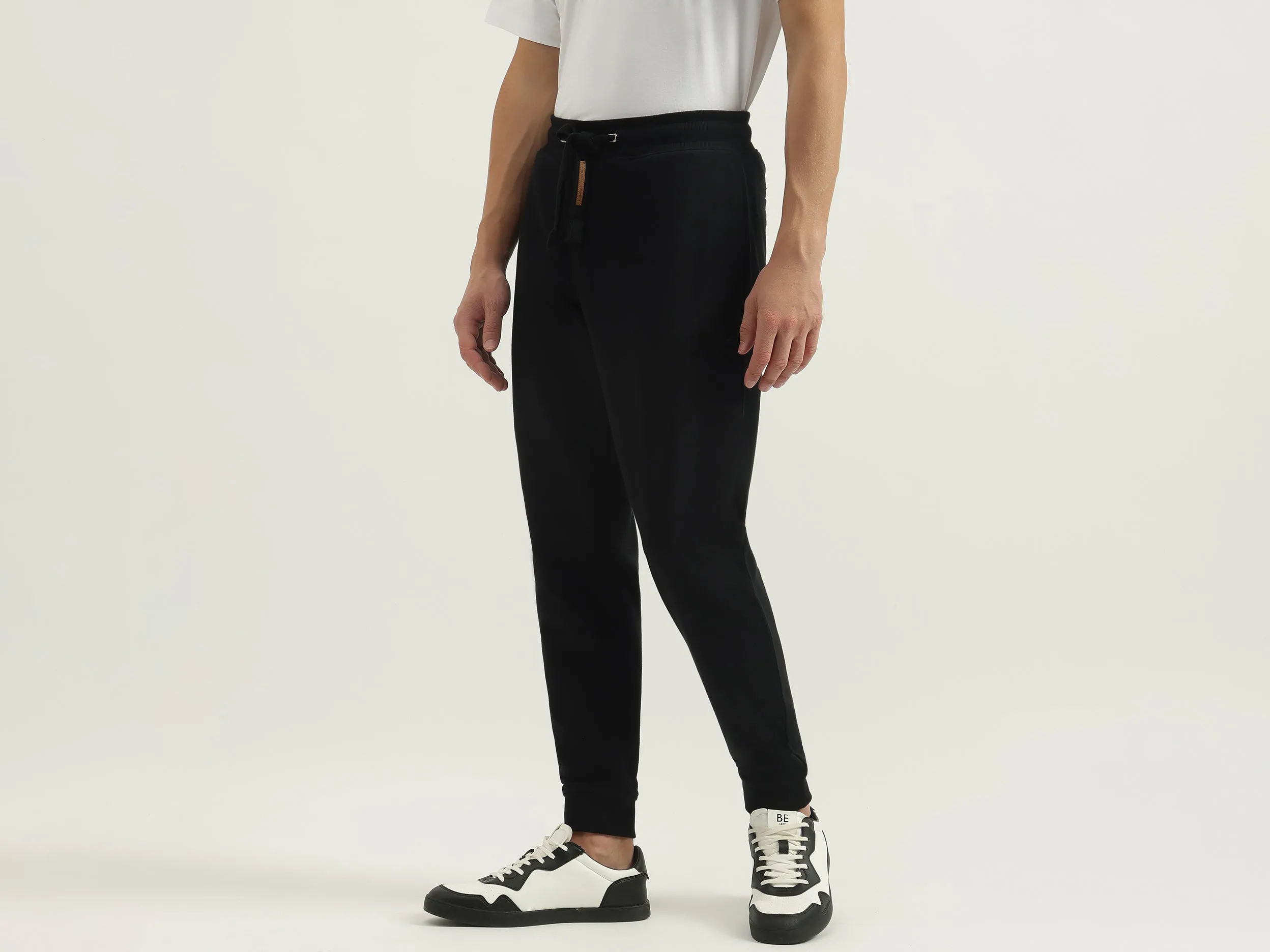 Solid Regular Fit Track Pants