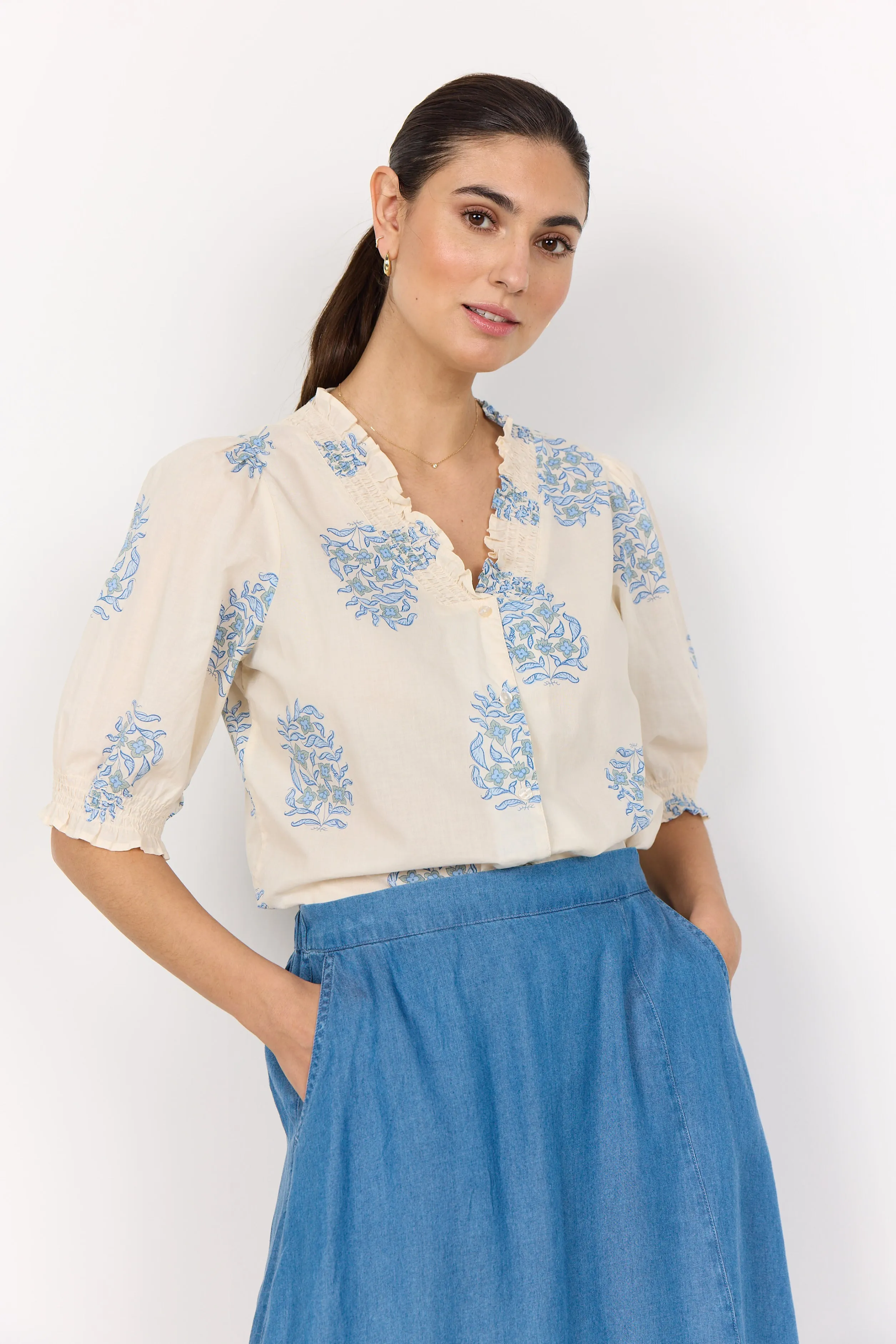 Soyaconcept Pompeia Blouse 1 - Blue
