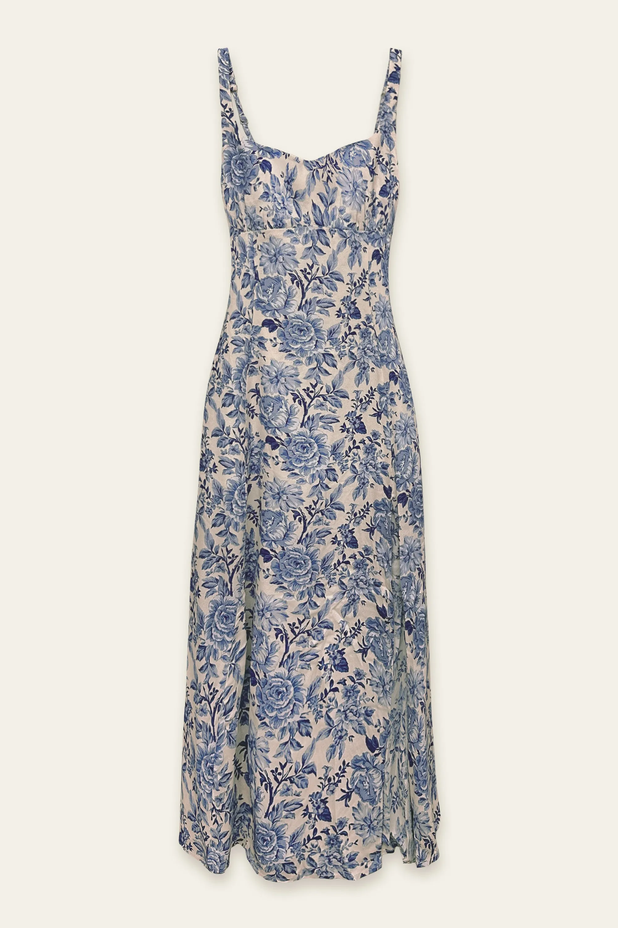 Stella Waist Midi Slit Dress