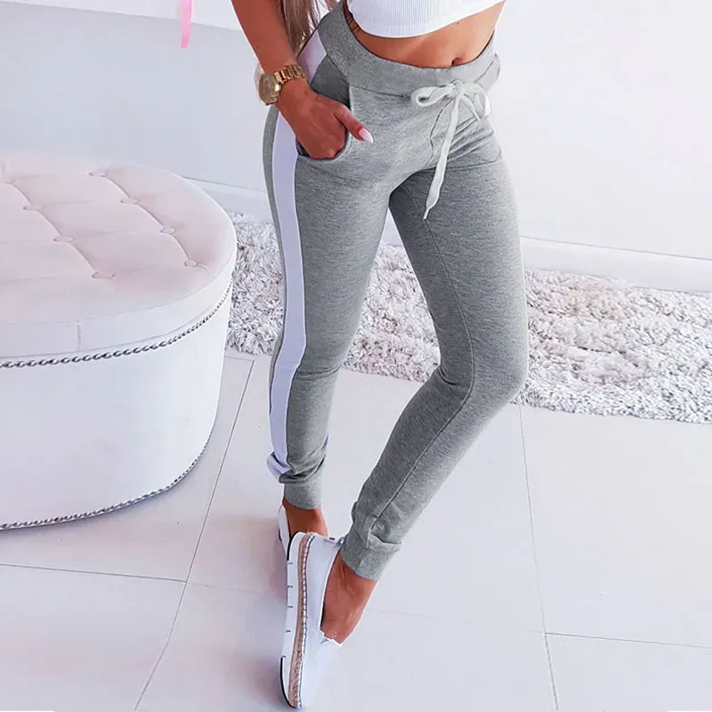Stripe Comfort Jogger Pants