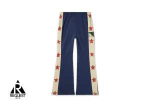 Stuntman Star Track Pants "Navy/Beige/Red"