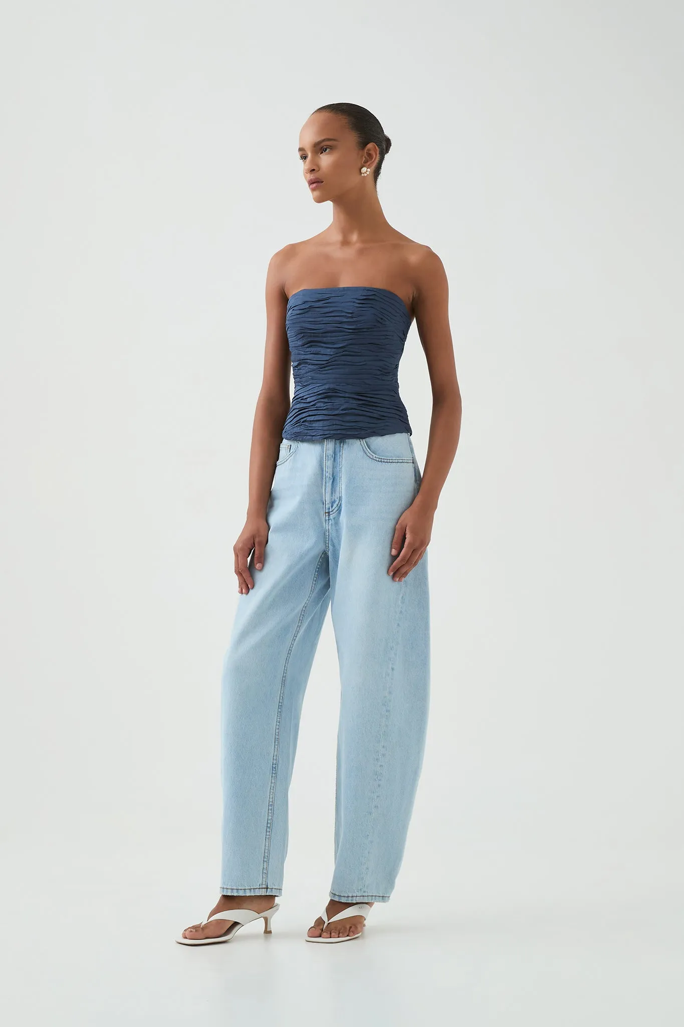 Sunbeam Ruched Bustier