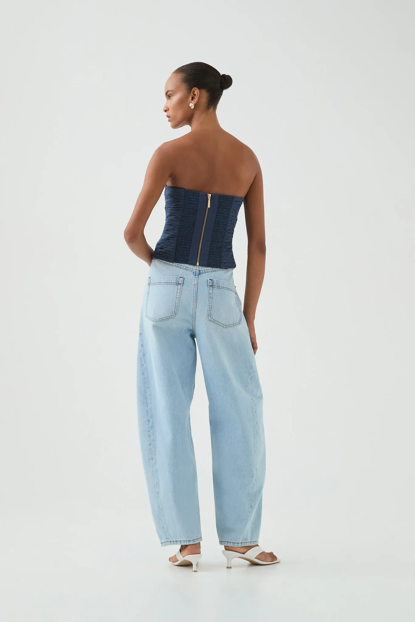 Sunbeam Ruched Bustier
