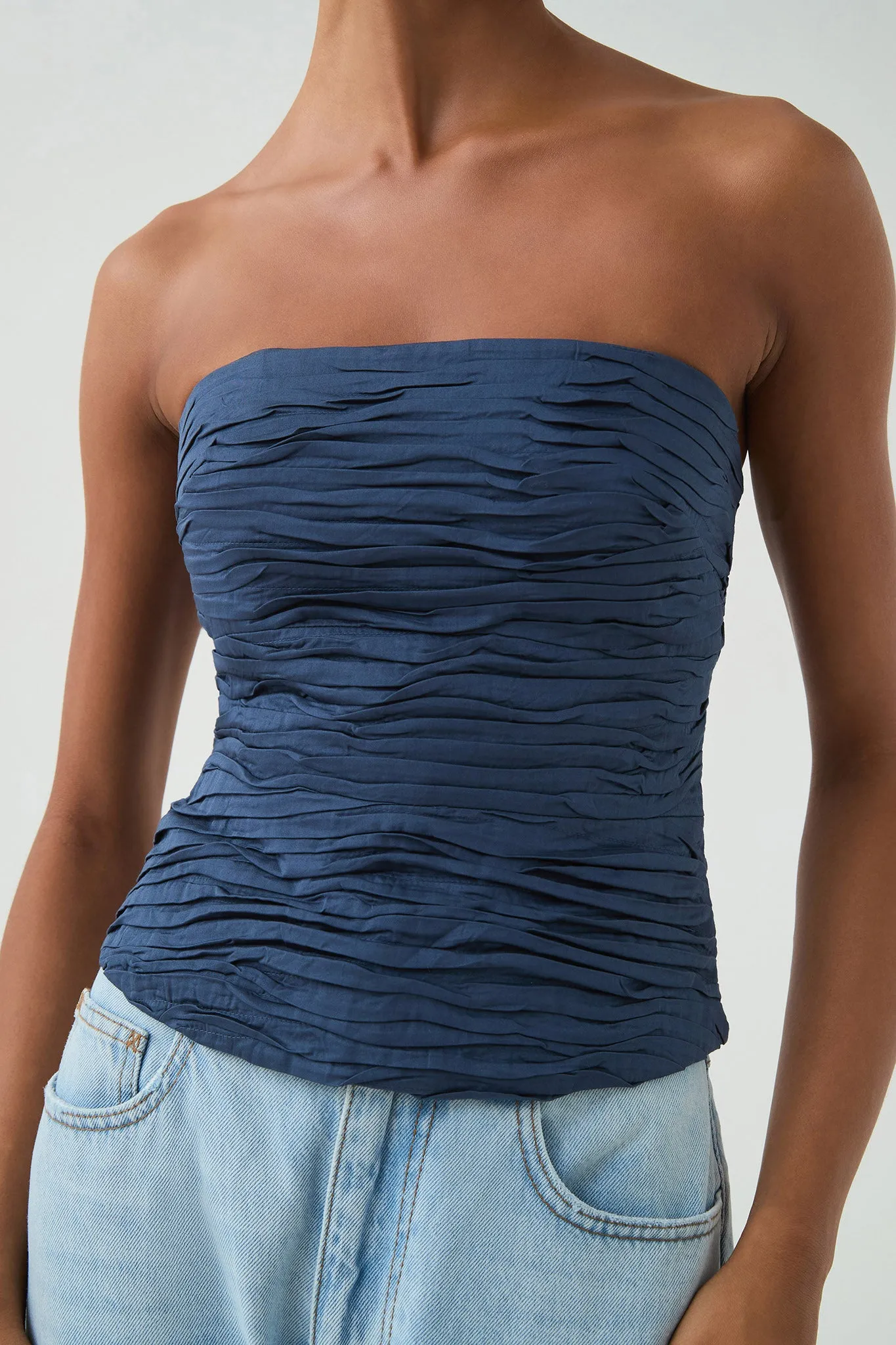 Sunbeam Ruched Bustier