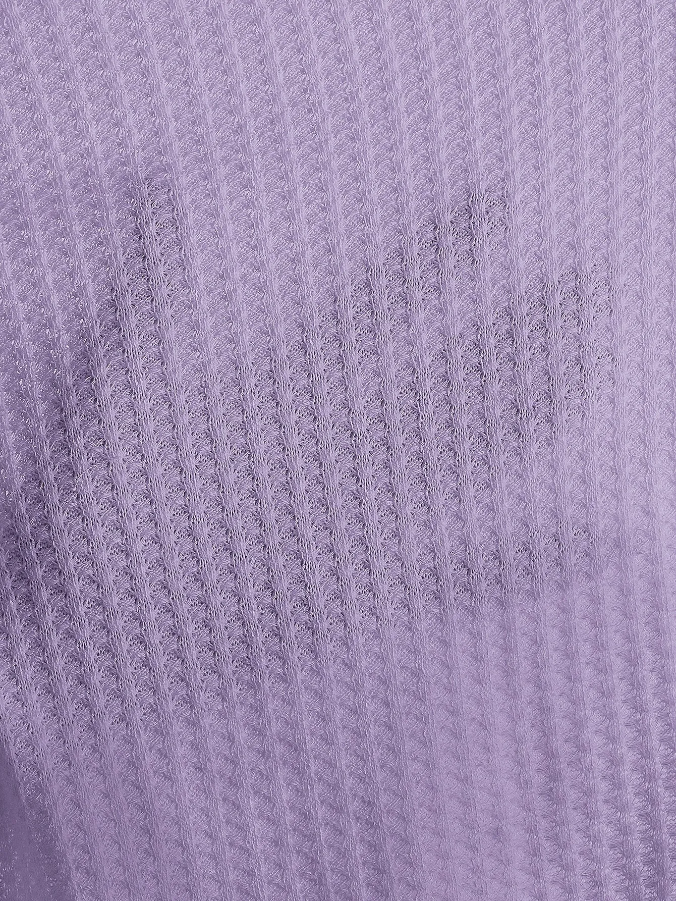 Surplice Neck Lettuce Trim Tee