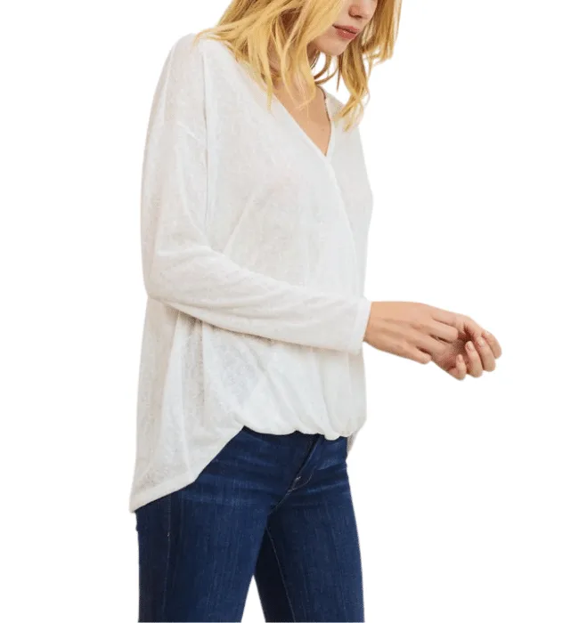 Surplice Top