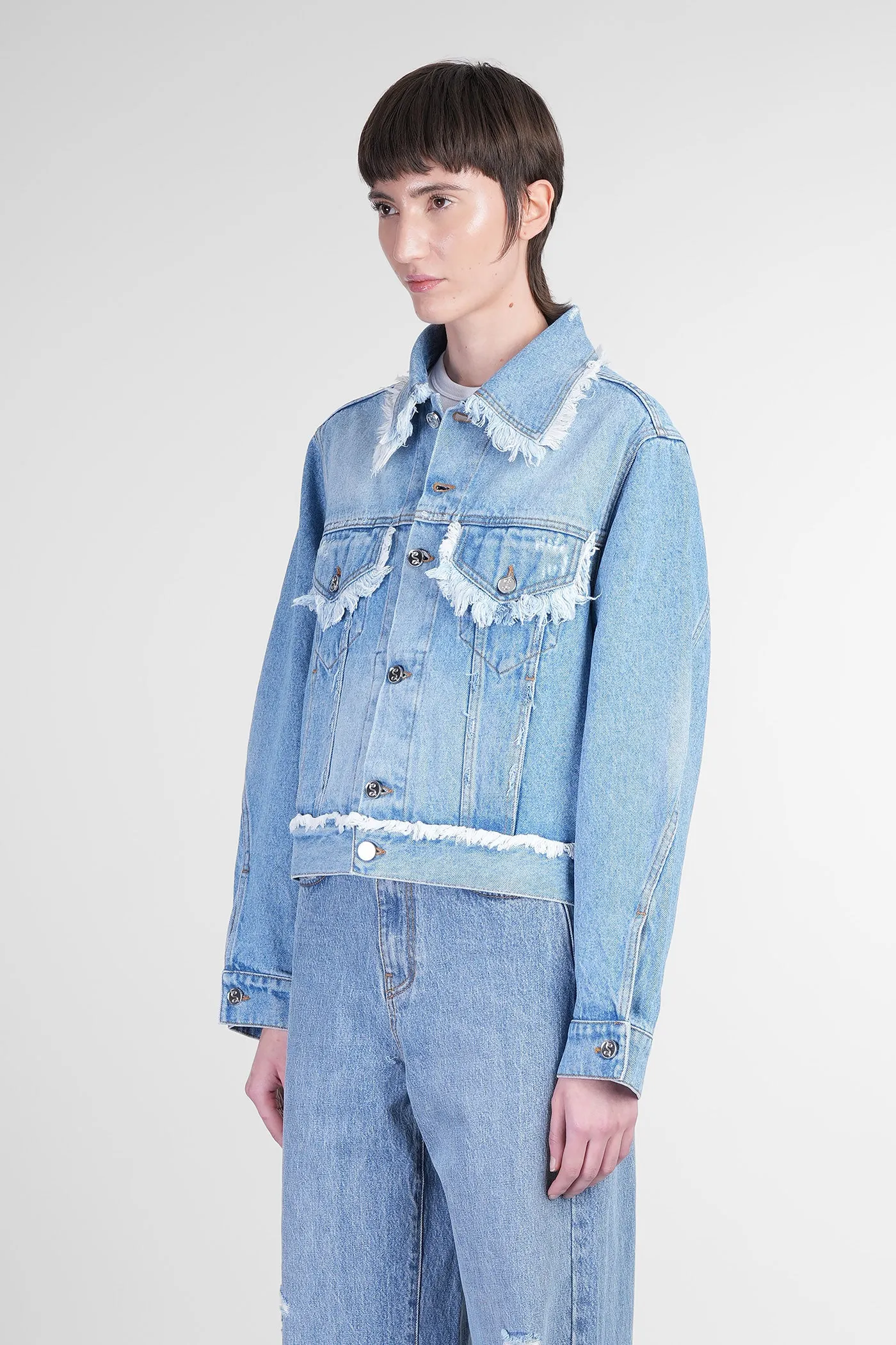 Sydney Denim Jackets in blue cotton