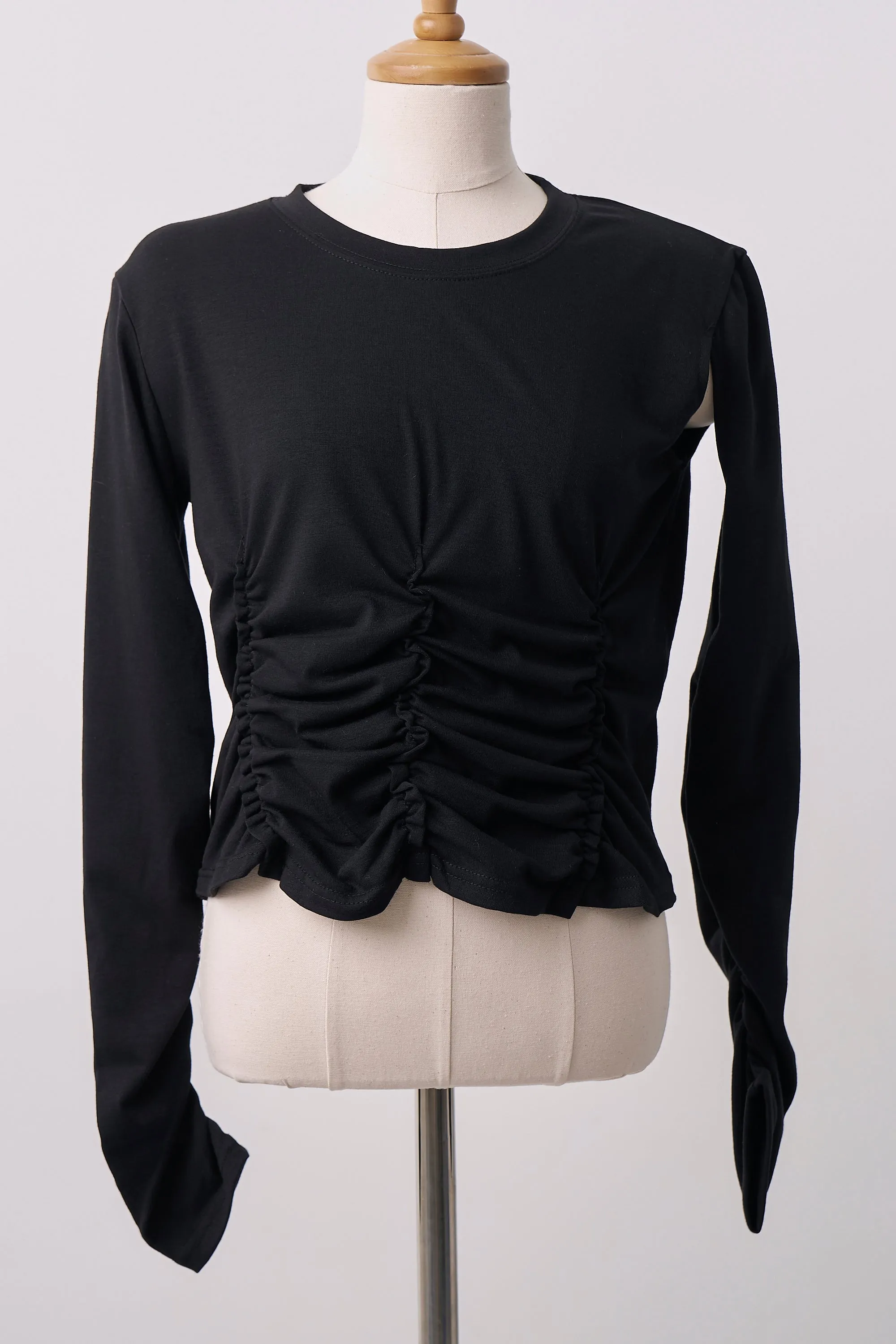 Talia Cut Out Ruched Top
