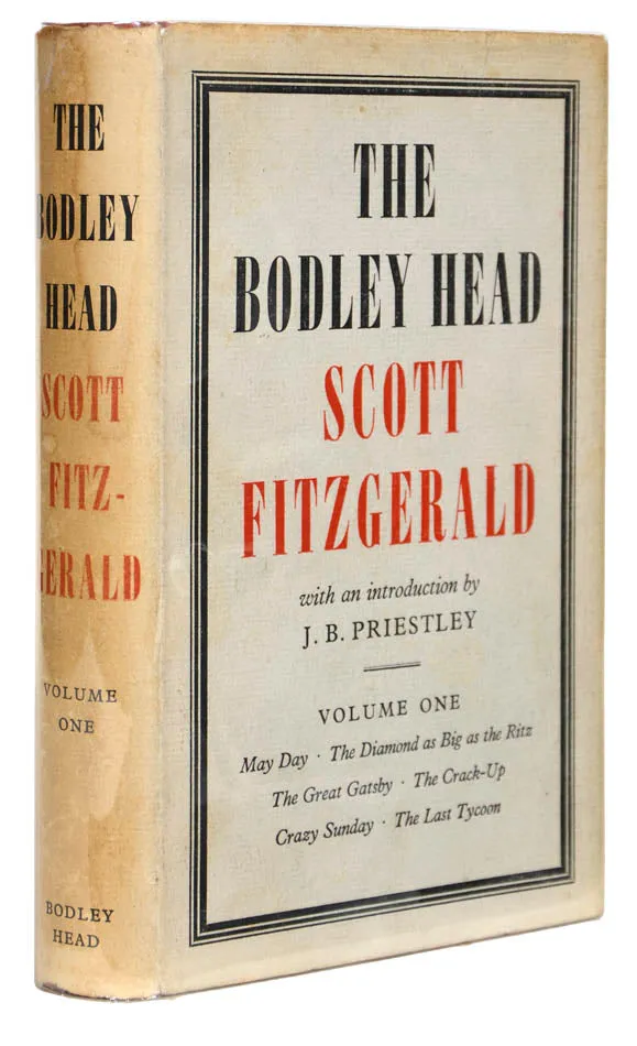 The Bodley Head Scott Fitzgerald.