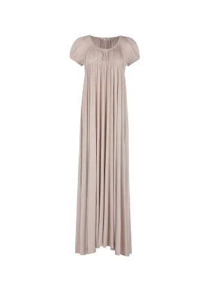 The Sofia Maxi in Dusty Nude
