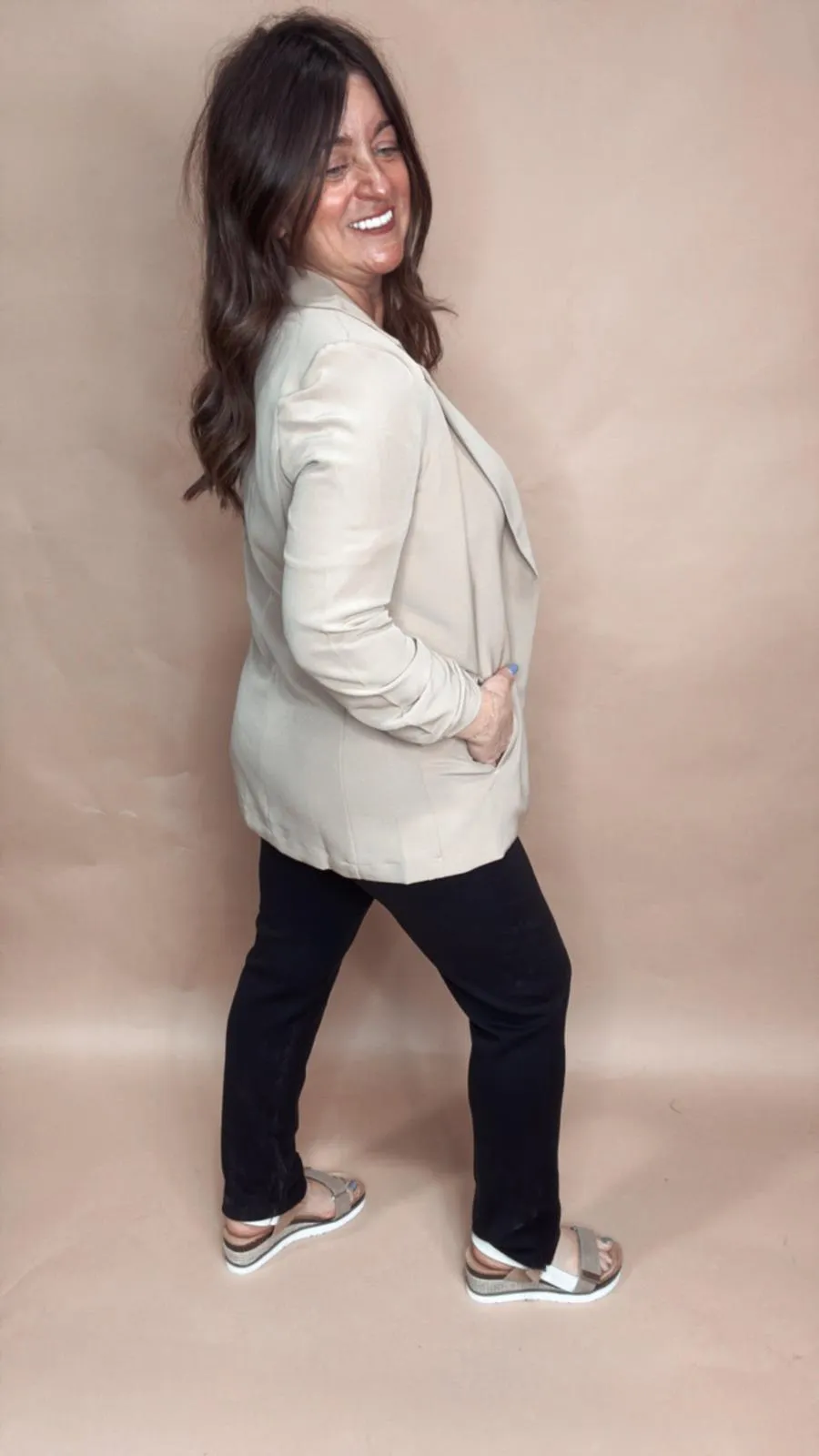 The Workshop Blazer in Khaki