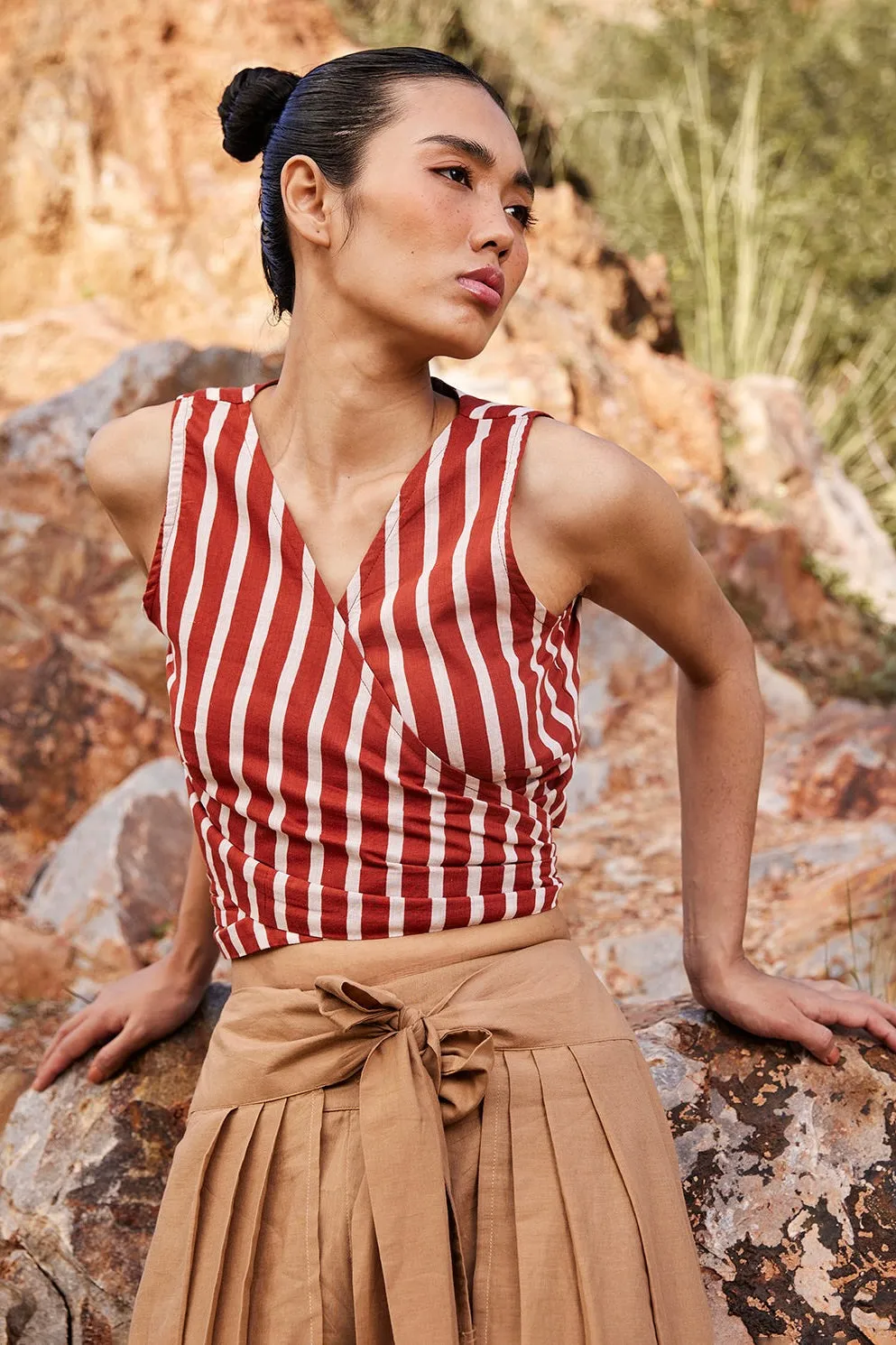 Threads Of Hope Crop Top