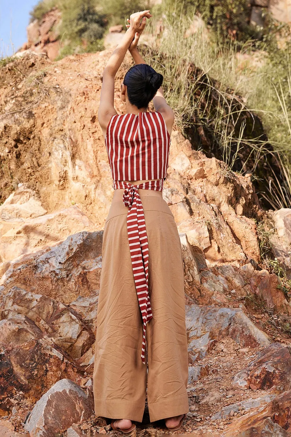 Threads Of Hope Crop Top