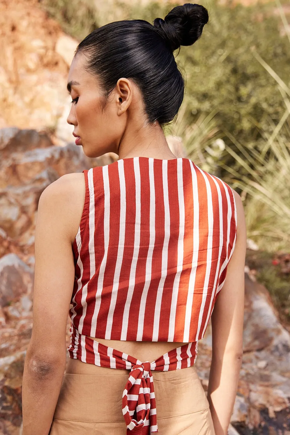 Threads Of Hope Crop Top