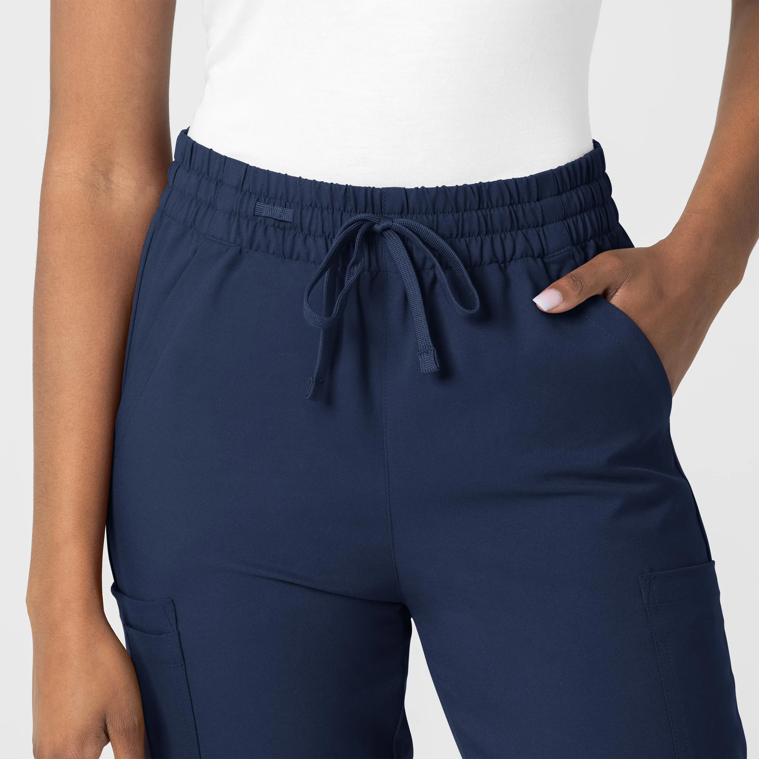 Thrive 5122 Cargo Jogger Scrub Pants Navy