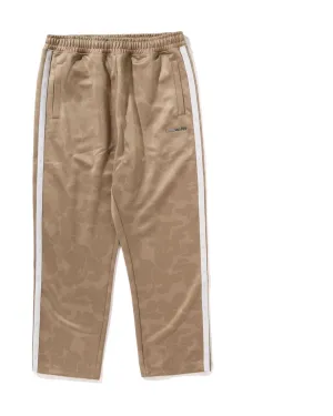 Tonal Solid Camo Track Pants