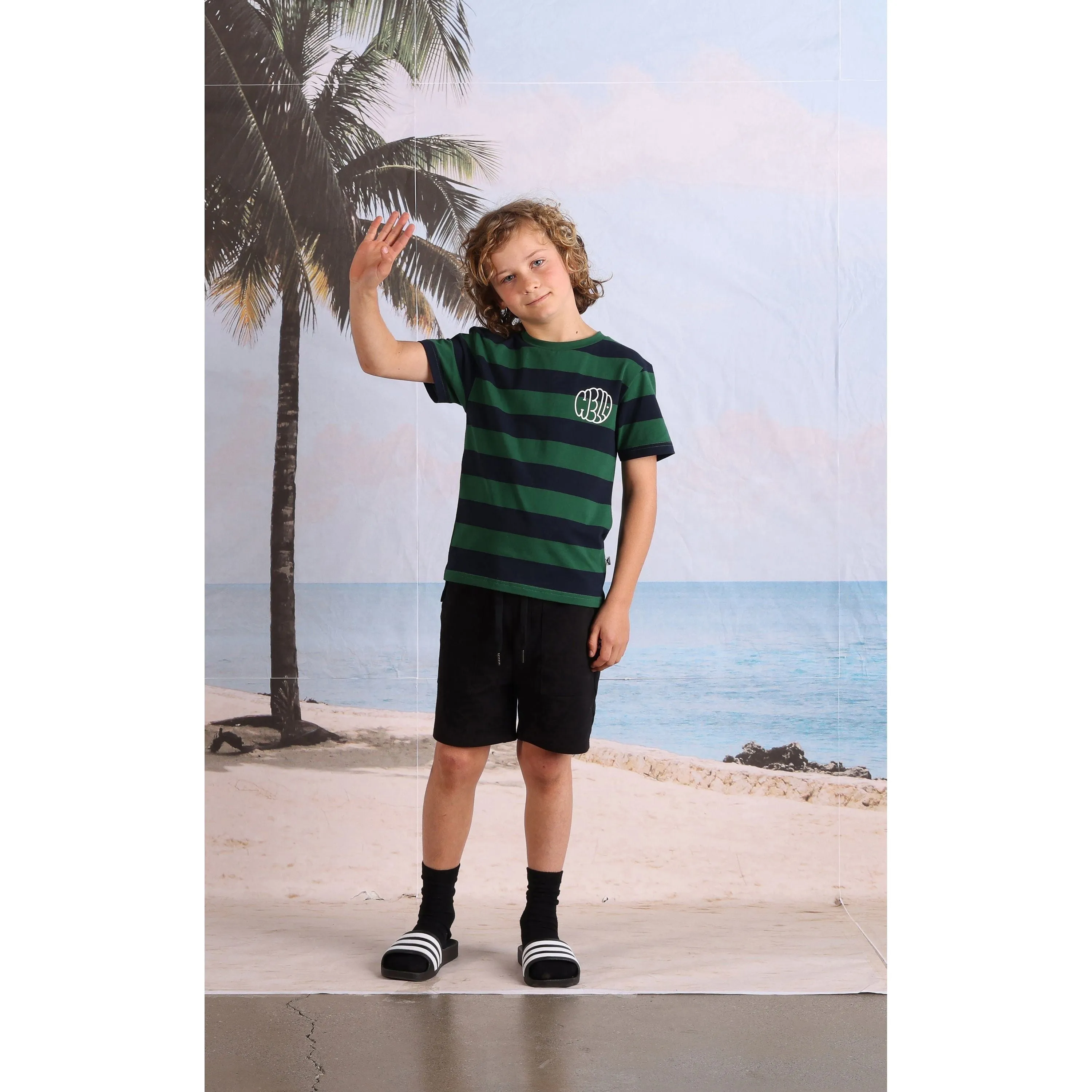 Track Short- Black