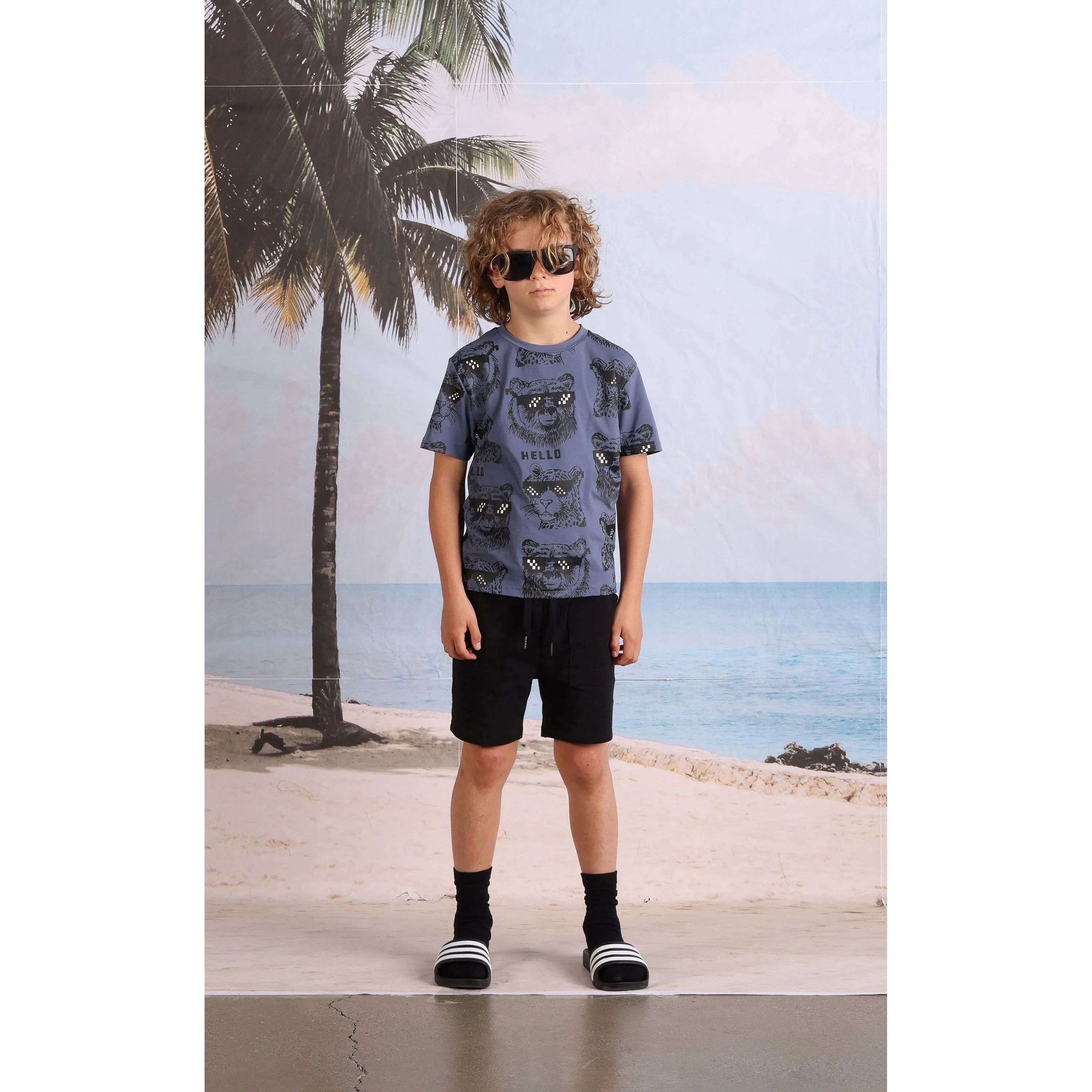 Track Short- Black
