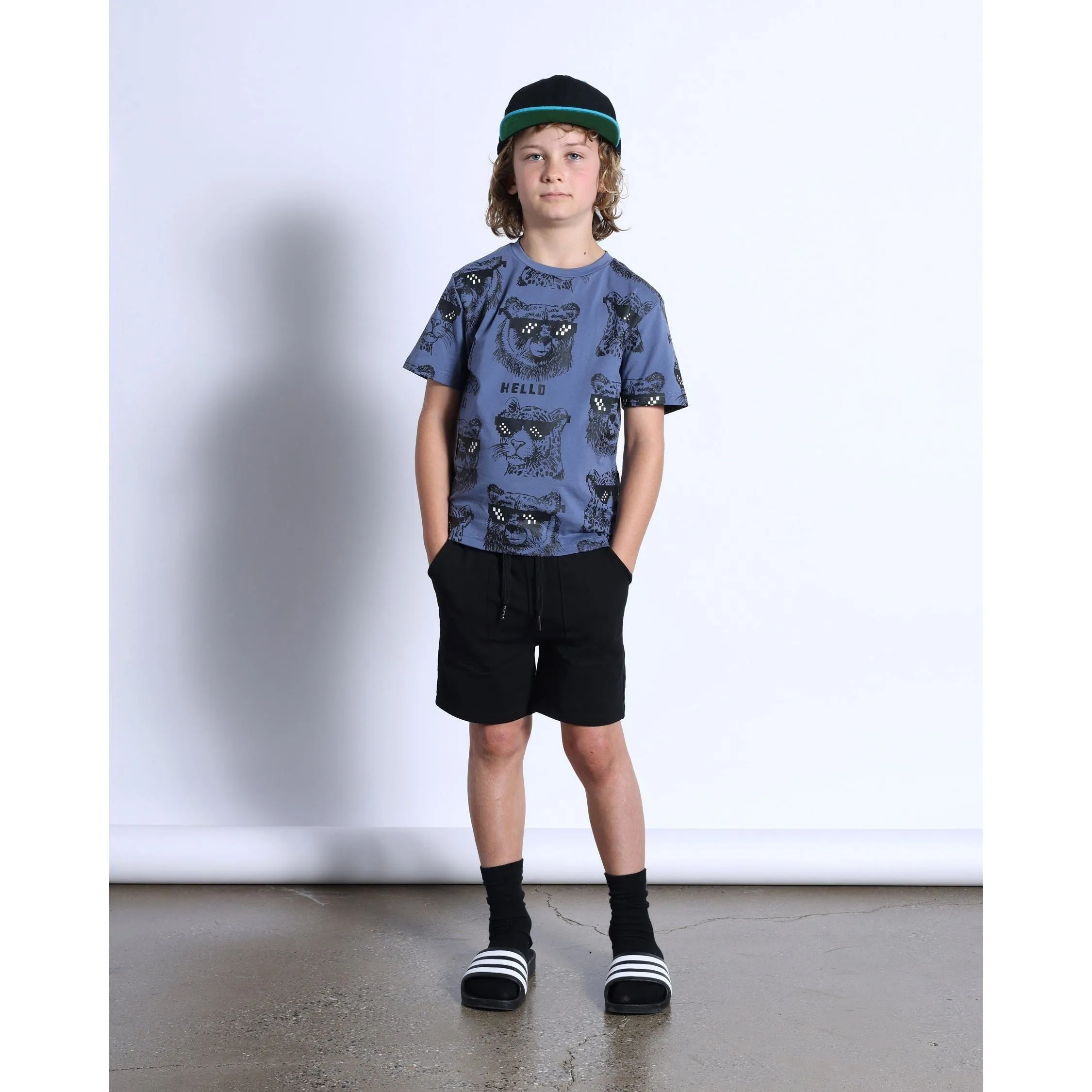 Track Short- Black