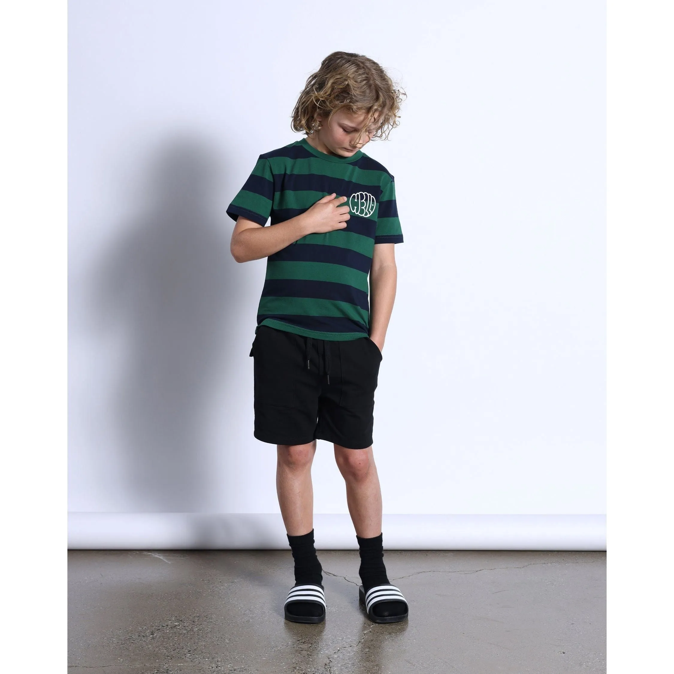 Track Short- Black