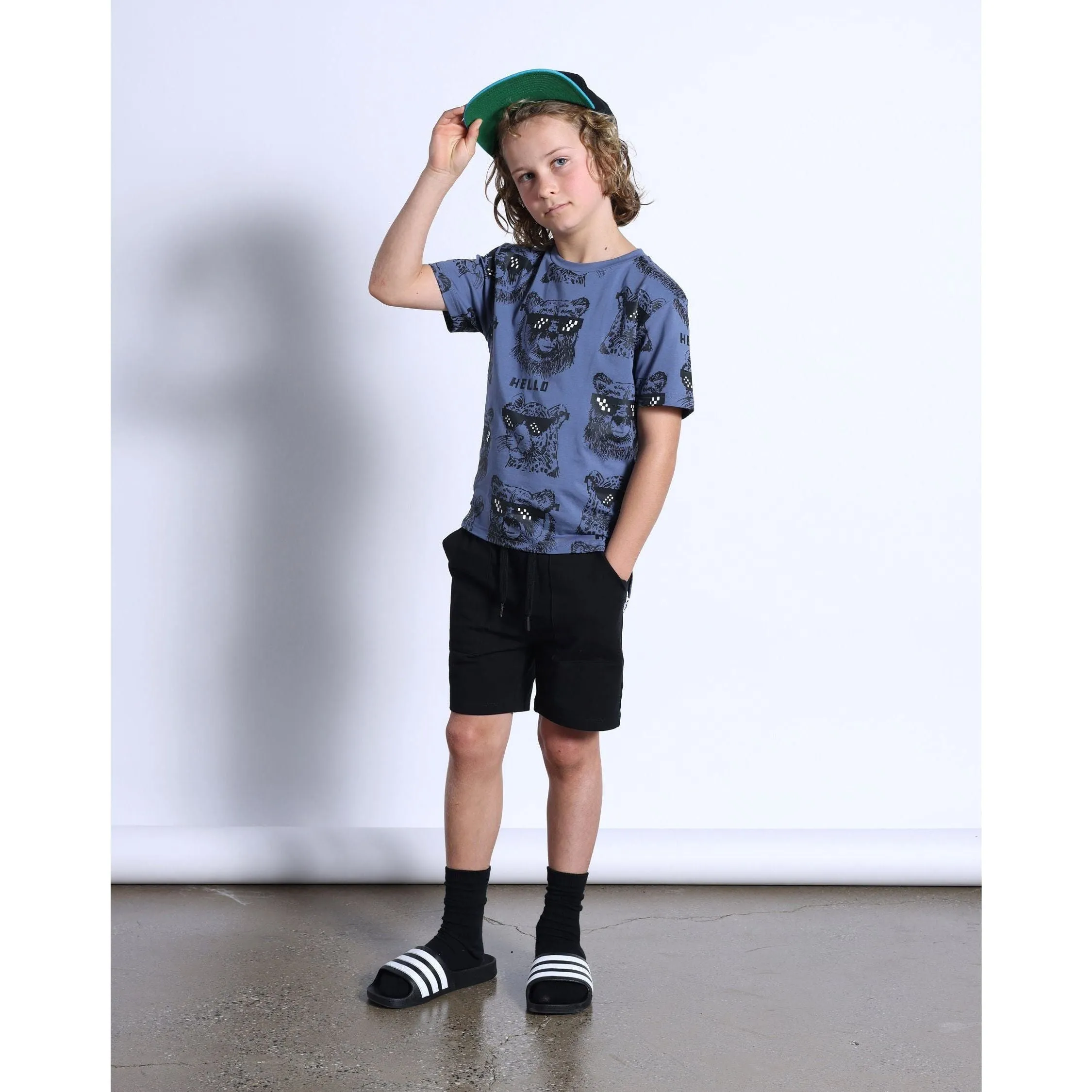 Track Short- Black
